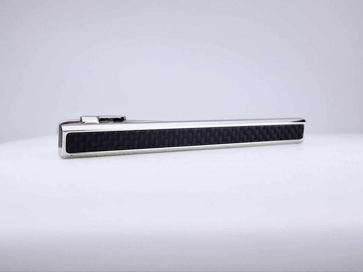 dunhill Abolities Carbon Fiber Dunhill Tie Bar Tie Pin 7 10 82