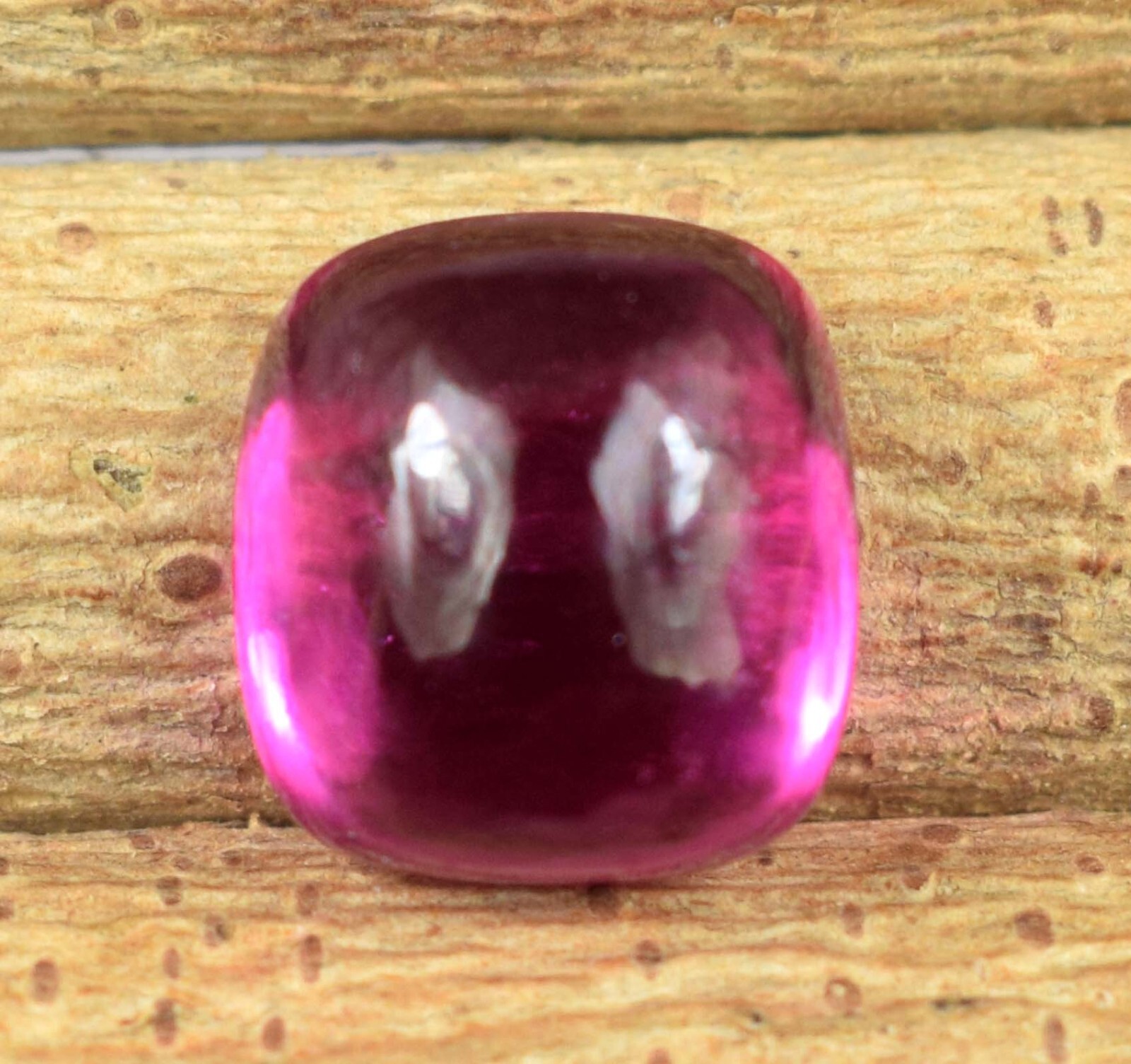 Natural Padparadscha Pink Sapphire 17.95 Carat Cushion Cabochon Gemstone E1763