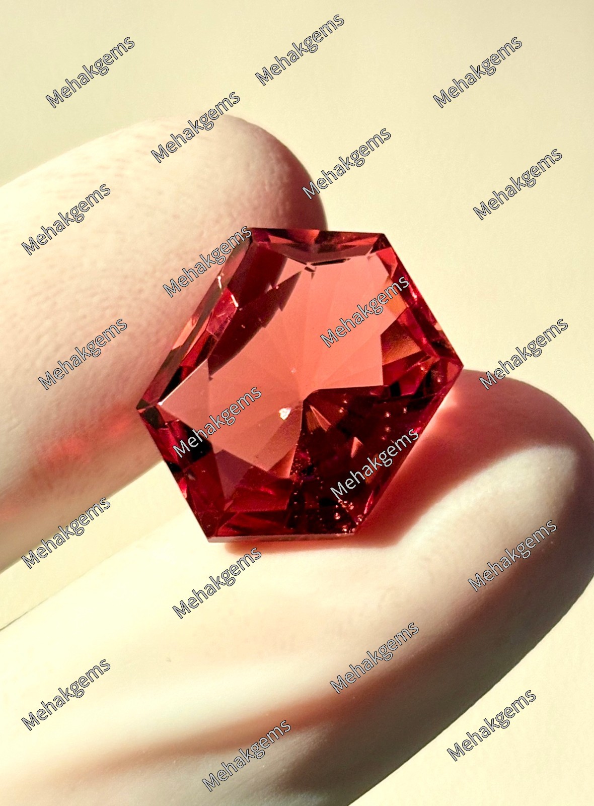 16 Ct Color Changing Zultanite Gemstone, Custom Fantasy Cut Hexagon Diaspore