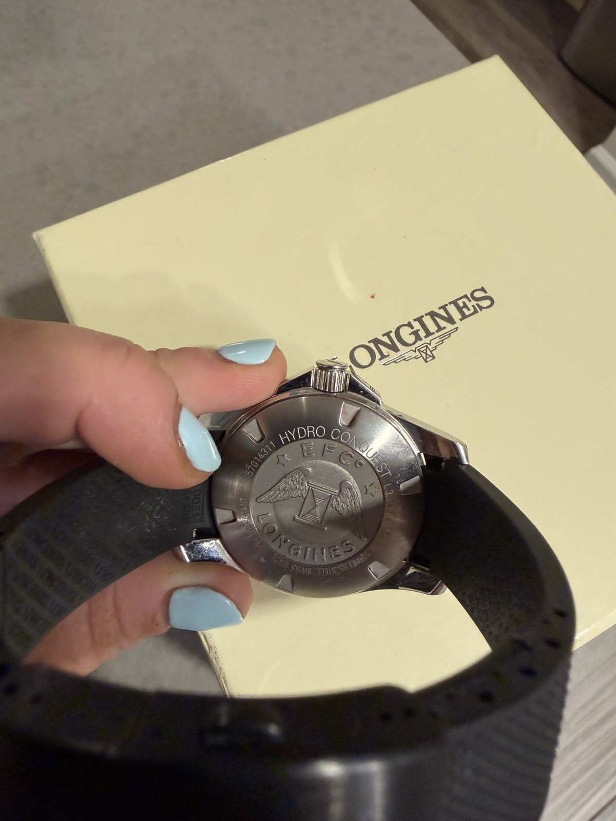 Longines HydroConquest Men’s Automatic Watch 41mm L3.742.4.56.6