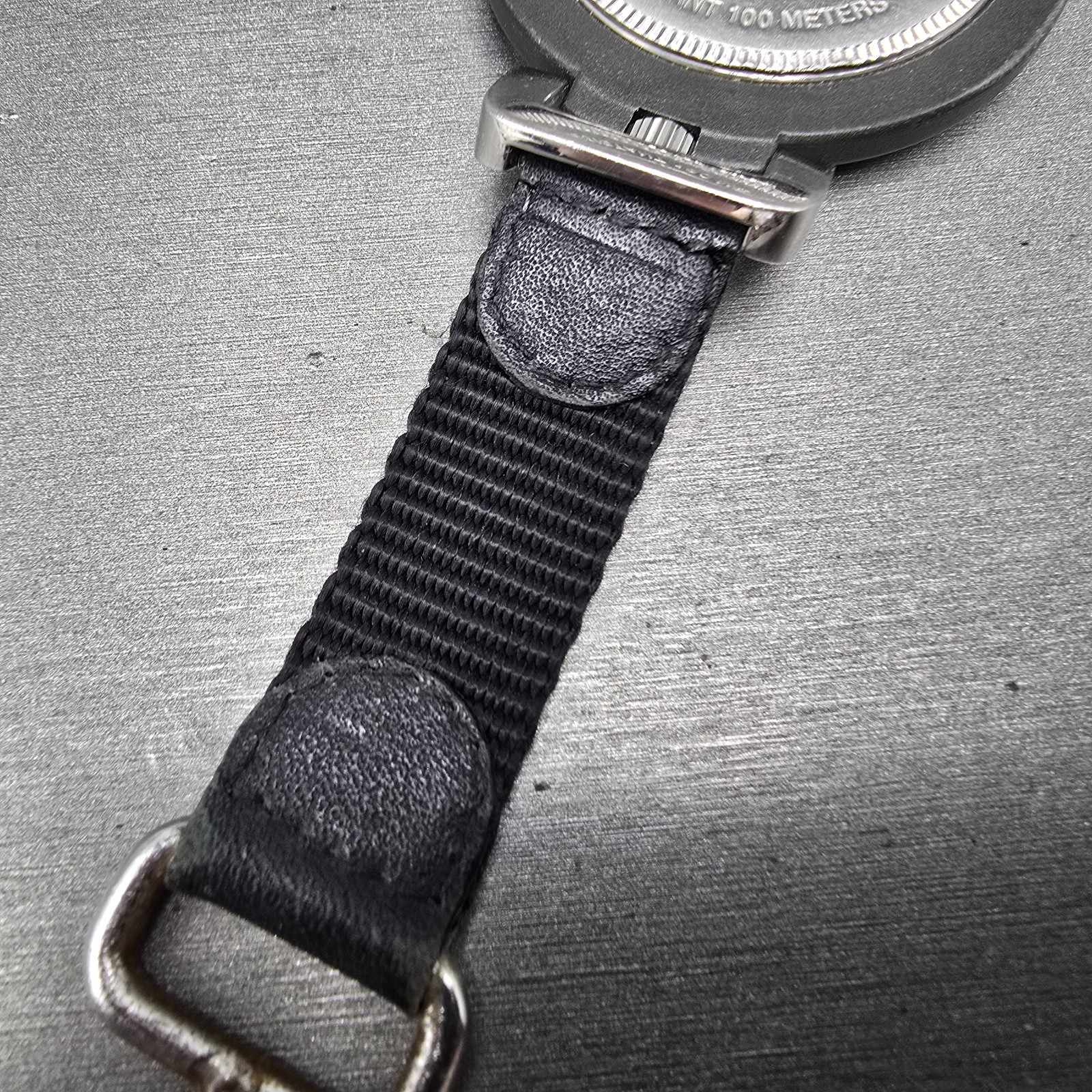 Victorinox Swiss Army Pocket Watch Men 48mm White Dial Black Tone 24723 New Batt