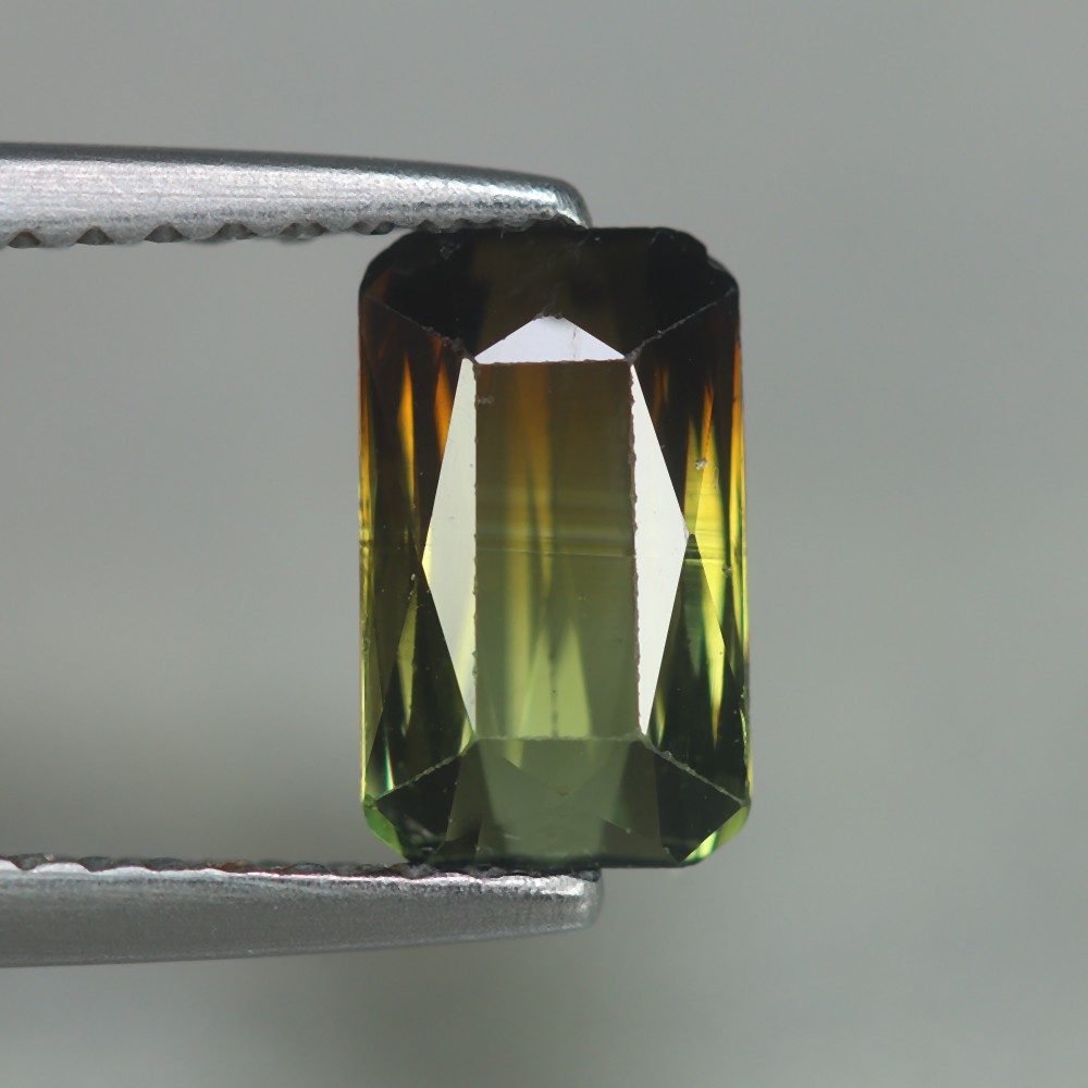 1.08 Cts_Ravishing Best Color_100 % Natural Unheated Bi-Color Tourmaline