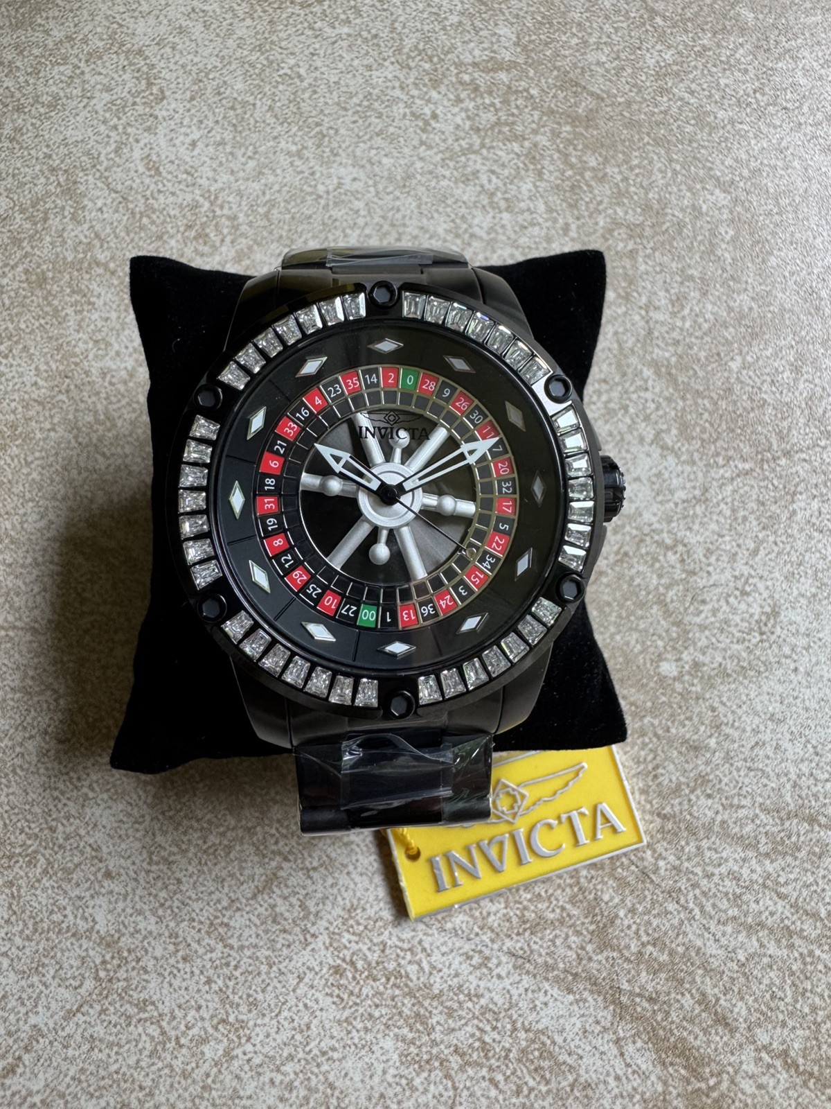 Invicta Specialty Roulette Monte Carlo 28715 Automatic 52mm FULL SET MSRP $1595
