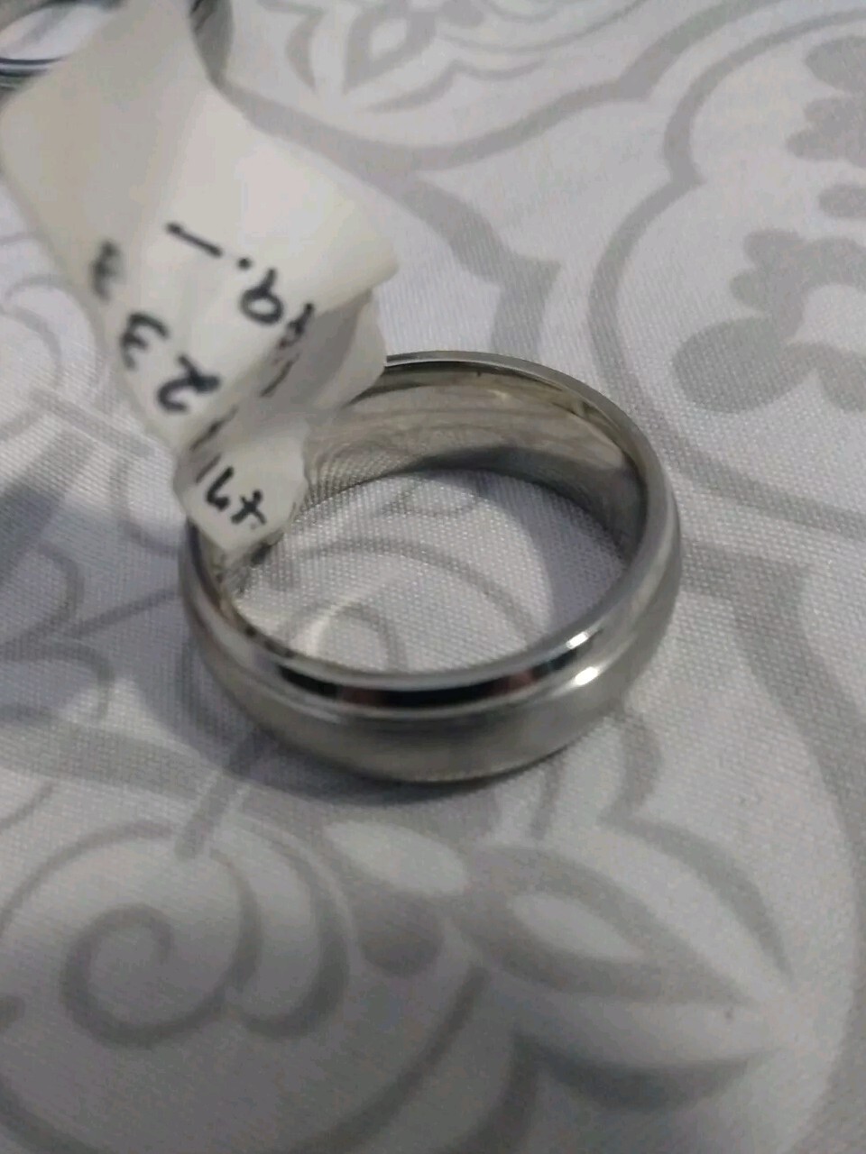 Triton Handmade Tungsten Carbide Ring – Bright Finish and Bevel Edge