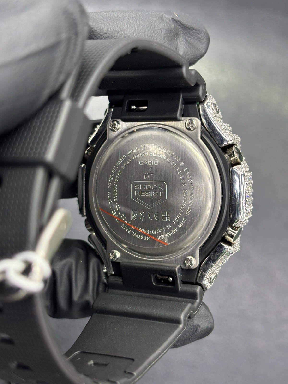 Casio G-SHOCK Bluetooth Tough Solar Analog-Digital Black/Silver 200m