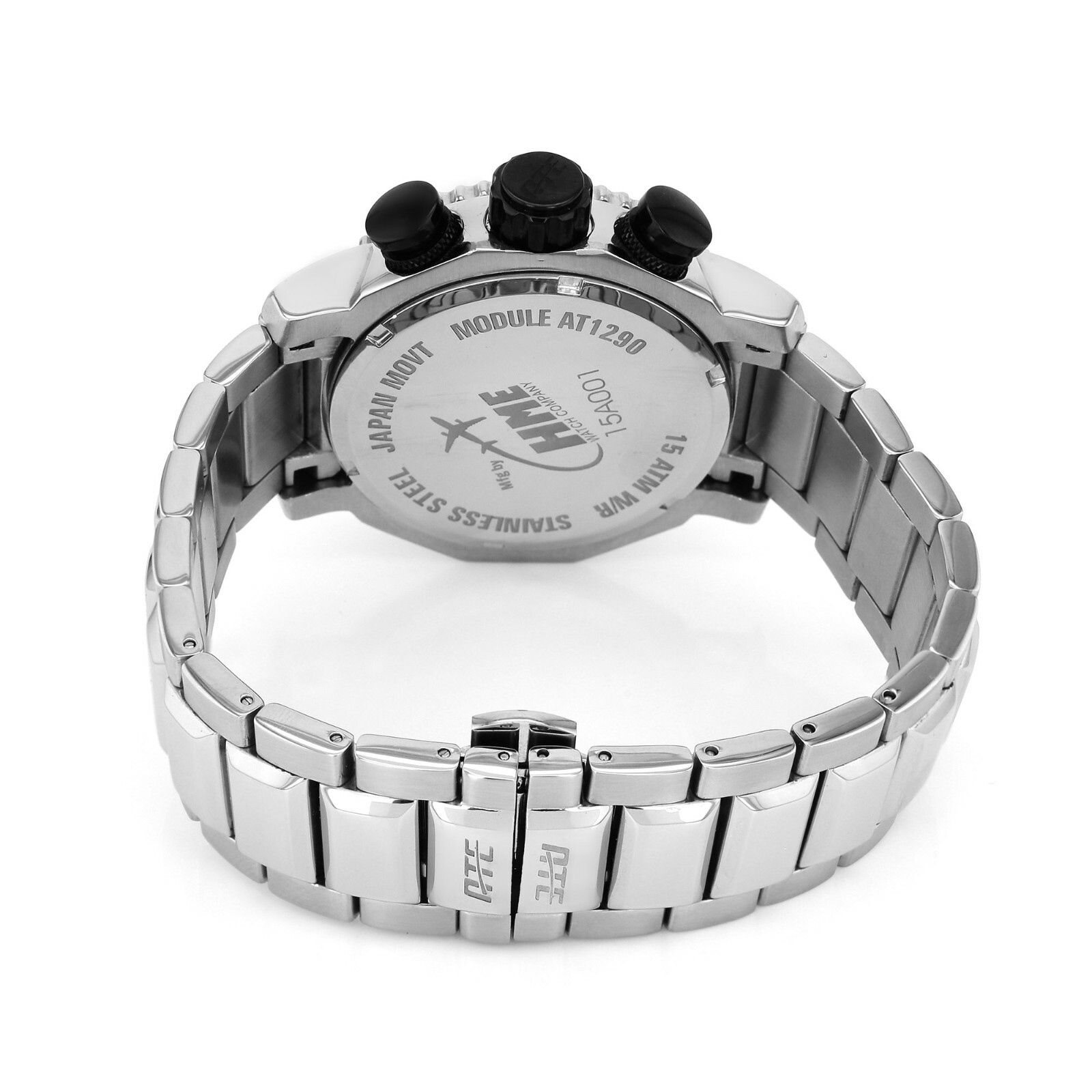 Watches for Pilots / Aviators, Chronograph, Dual-Time, Calc Bezel – ATC3200B