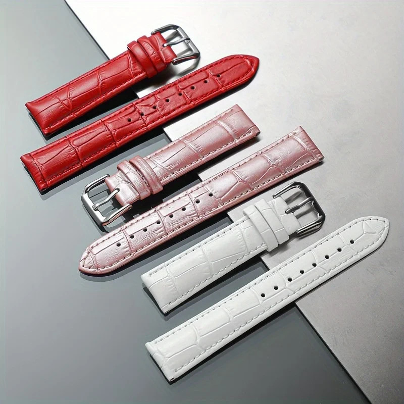 Quick Release Genuine Leather Watch Strap Band 12 14 16 17 18 19 20 22 23 24mm