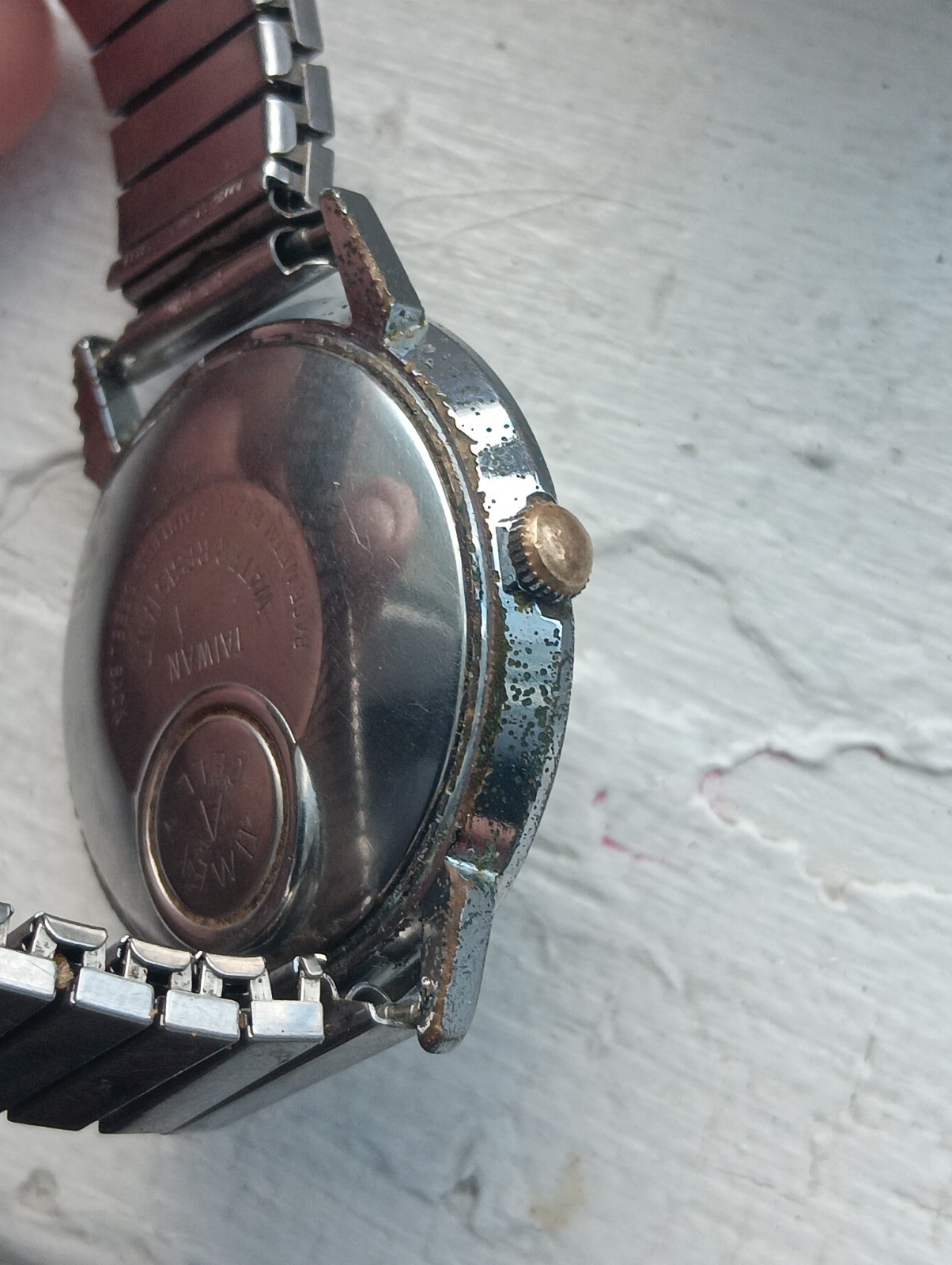Vintage Timex Electric Dynabeat Watch Needs Battery