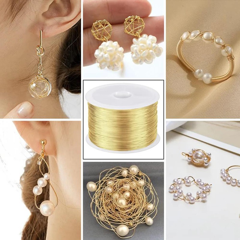 Brass Wire (0.3-5mm) Art and Crafts Hobbies Jewellery Models Armature Floristry