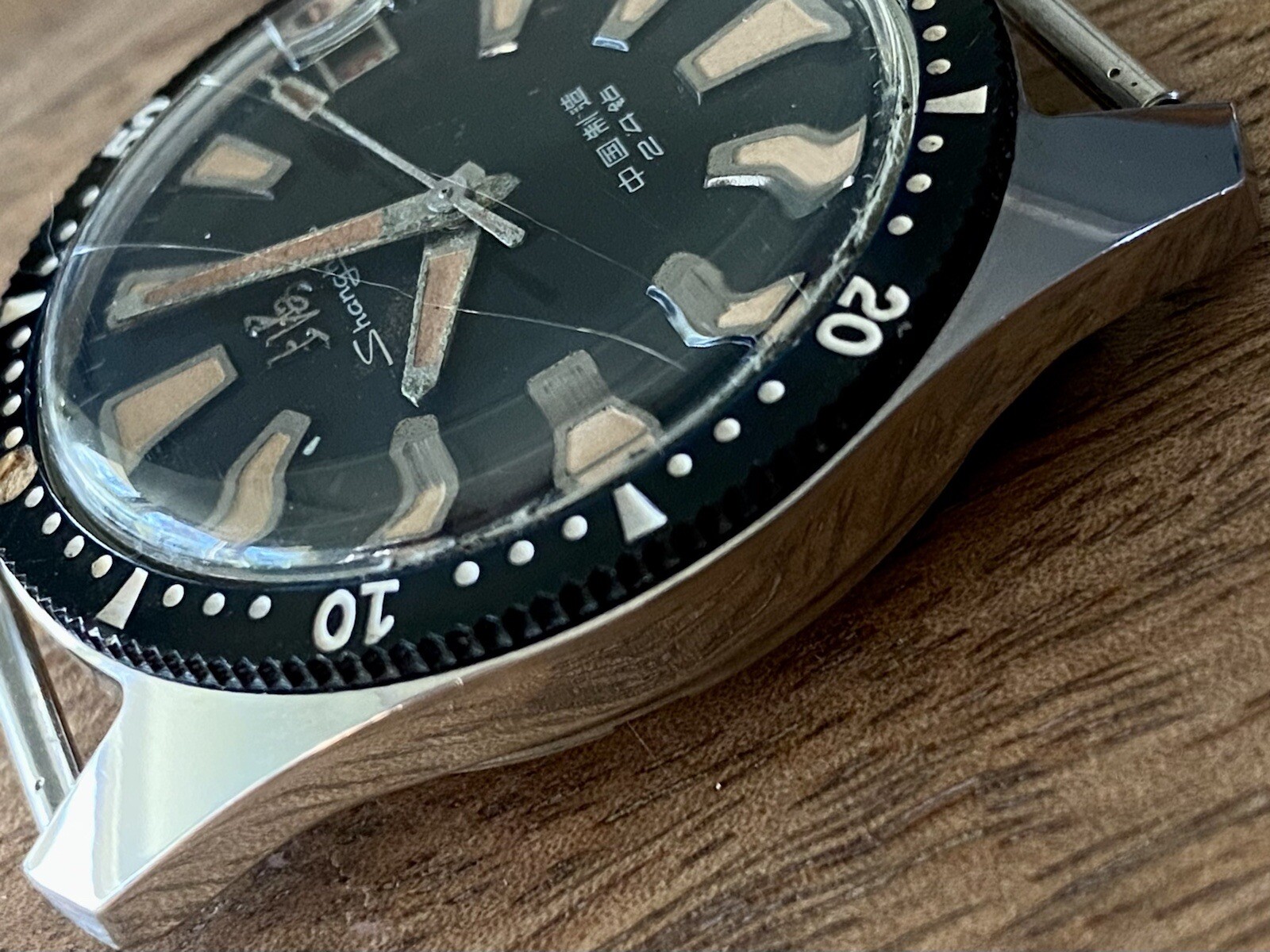 Vintage {Prof. SERVICED} ShangHai 114 Diver SS4 Chinese Military Watch (0388)