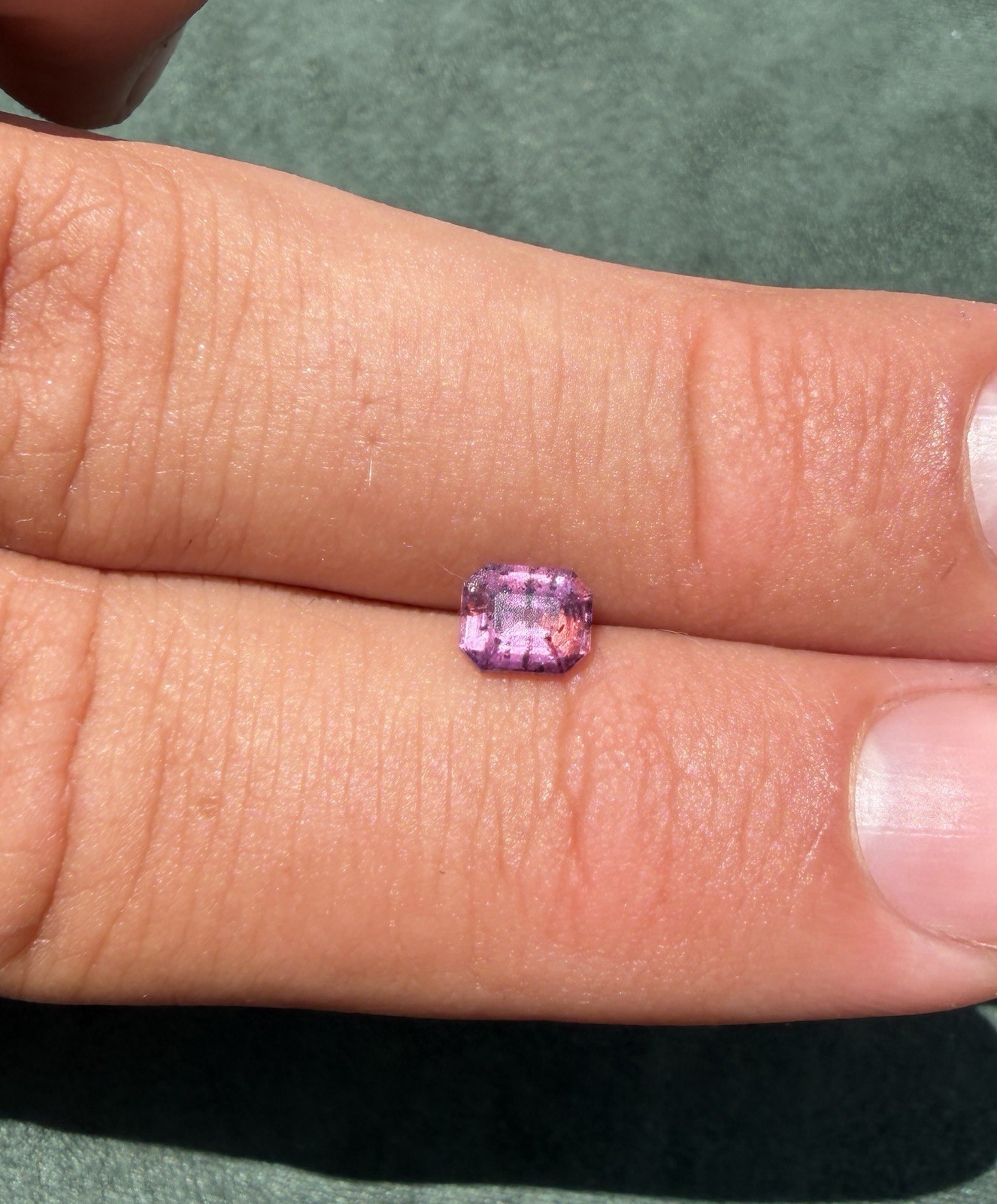 0.96 ct Octagon Ruby | 5.7 × 4.7 × 3.3 mm