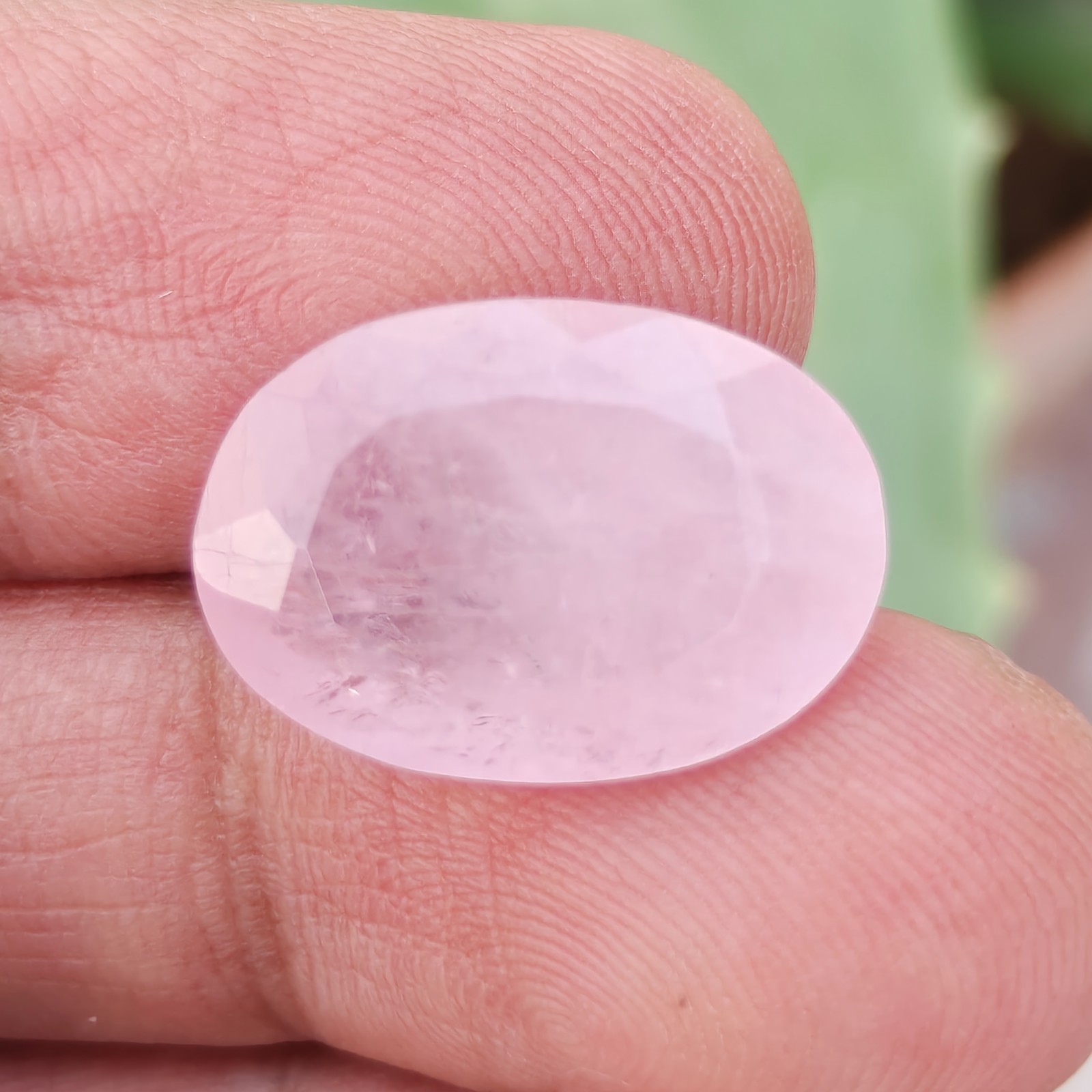 Natural Morganite Oval Cut Loose Gemstone Jewelry Making|13.20x19x8.20mm