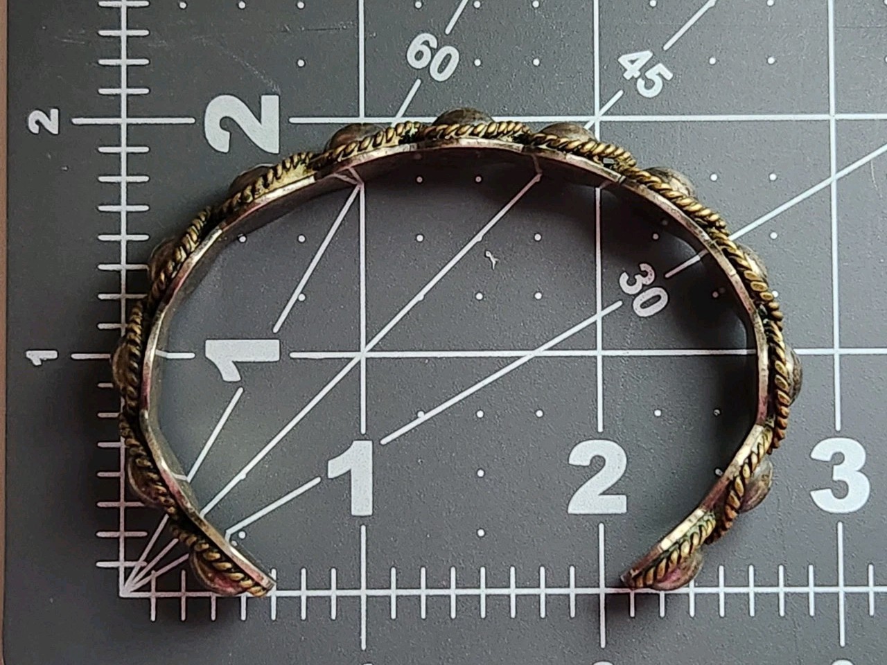 Mexico 925 Woven Rope Bracelet Cuff