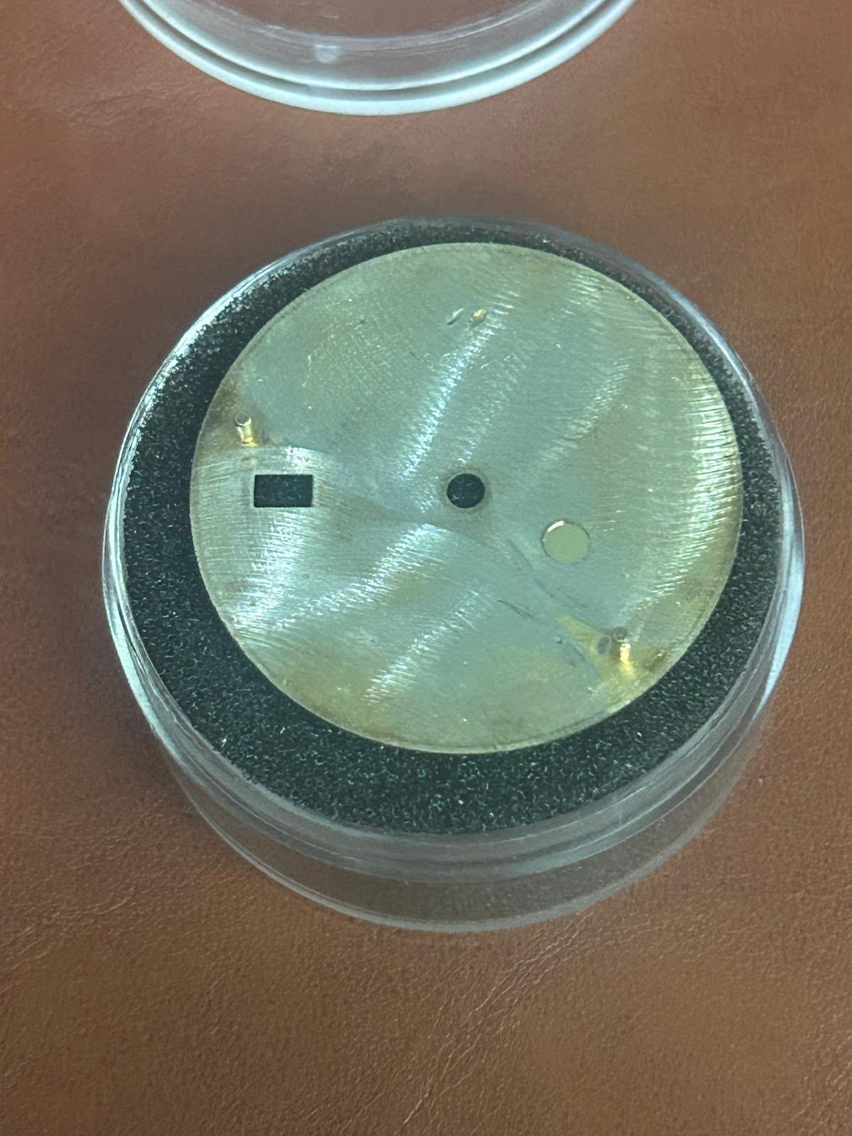 Rolex Mens Datejust 36mm Tapestry Gold Stick Dial For Ref. 16013-16233 SPOTTED