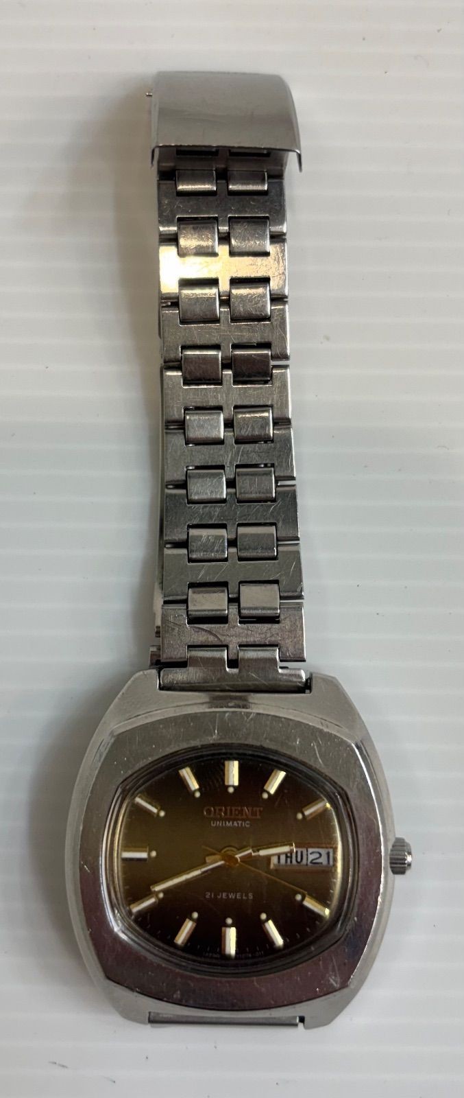 Orient Y149-10740 Automatic Watch 42mm Stainless Steel wrist 15.5cm/6.1in