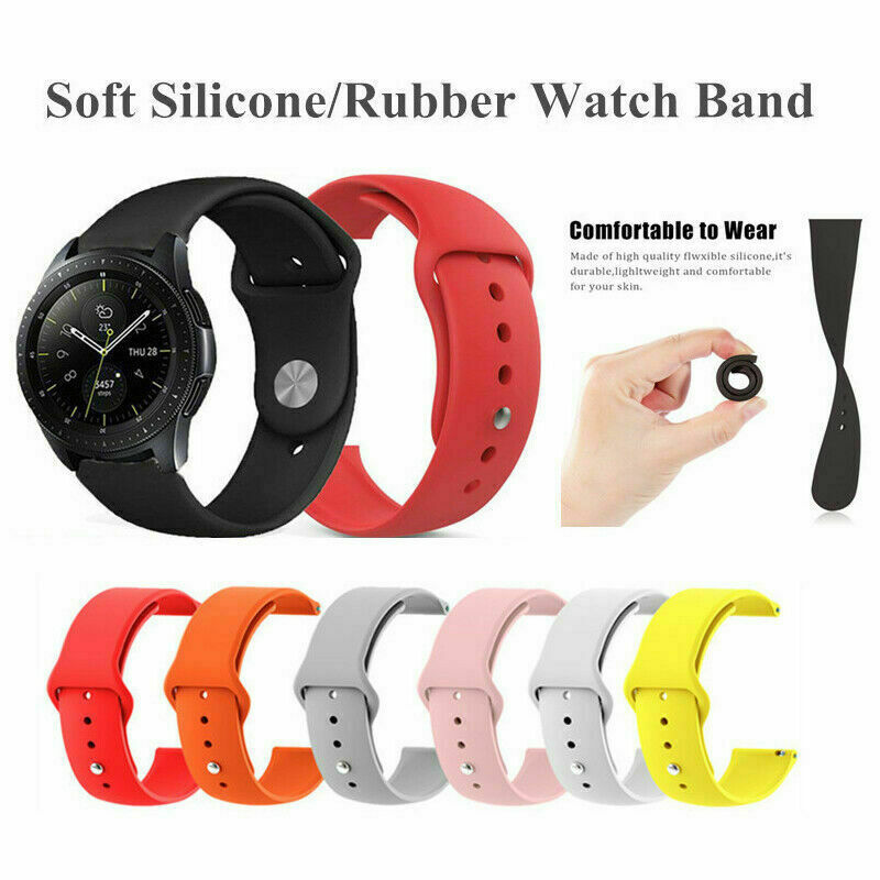 Sport Silicone Strap Band Bracelet For Samsung Galaxy Watch 6 40/44mm 43/47mm