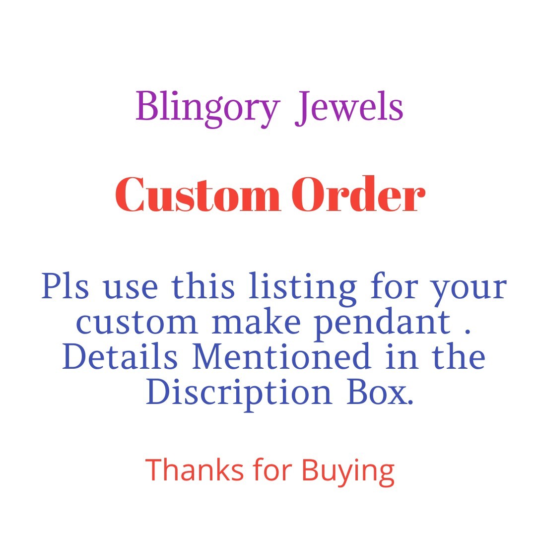 Customise Order Natural Diamond 10k Solid Yellow Gold Name Pendant .
