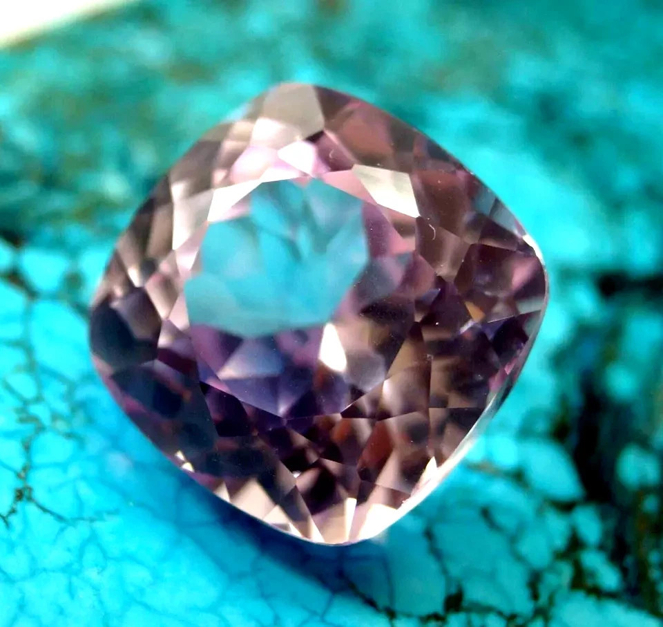 Natural 18.20+CT Flawless Morganite Pink Cushion Brazil Loose Certified Gemstone
