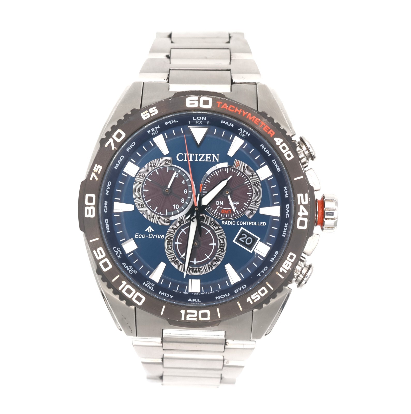 Citizen Promaster Land Men’s Solar Radio Watch CB5034-82L From Japan
