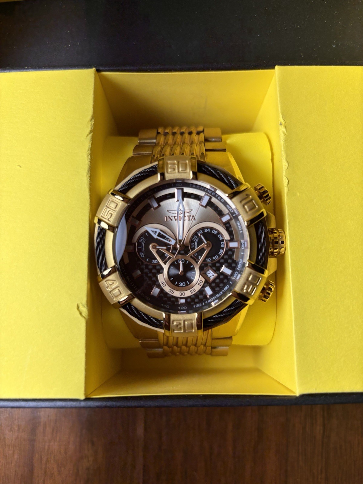 Invicta Bolt Men’s Quartz 52mm Watch w/ Box (Model 25765)