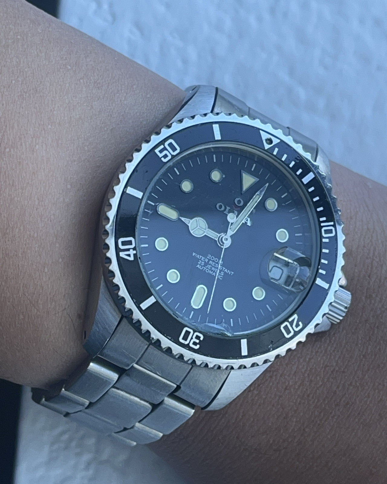 Olma Neo Vintage 2824 Diver 36mm Swiss Made Automatic Black Dial 200M Submariner
