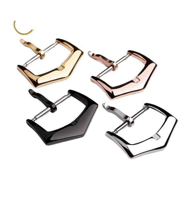for Patek Philippe Watch Buckle Pp Needle Buckle Men’s and Women’s Gold Rose