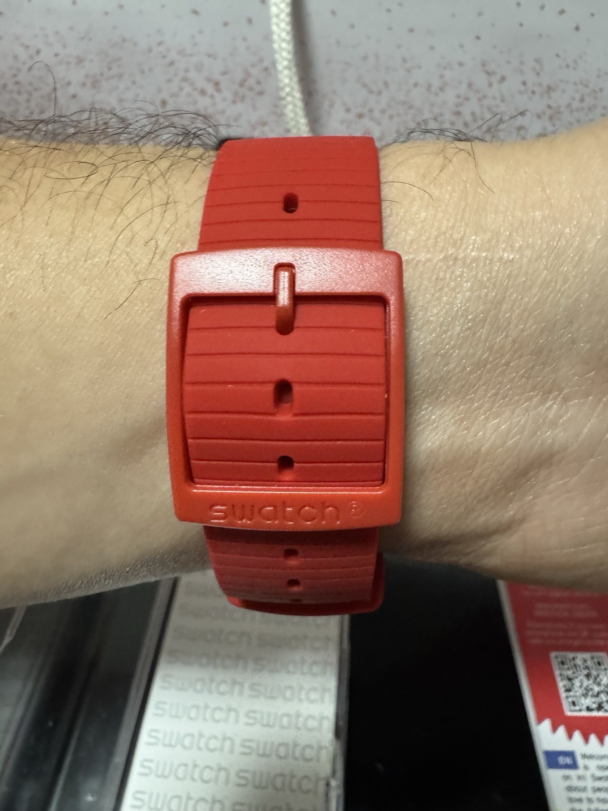 NEW🚨 Swatch XX-RATED RED SUOR400 Swiss Made 41mm New Gent Watch