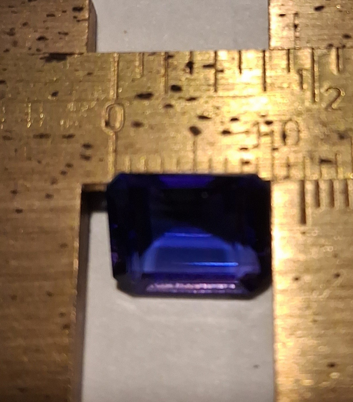 Jtv 3.25 Ct Min 8x10mm Emerald Cut Tanzanite Loose Gemstone…