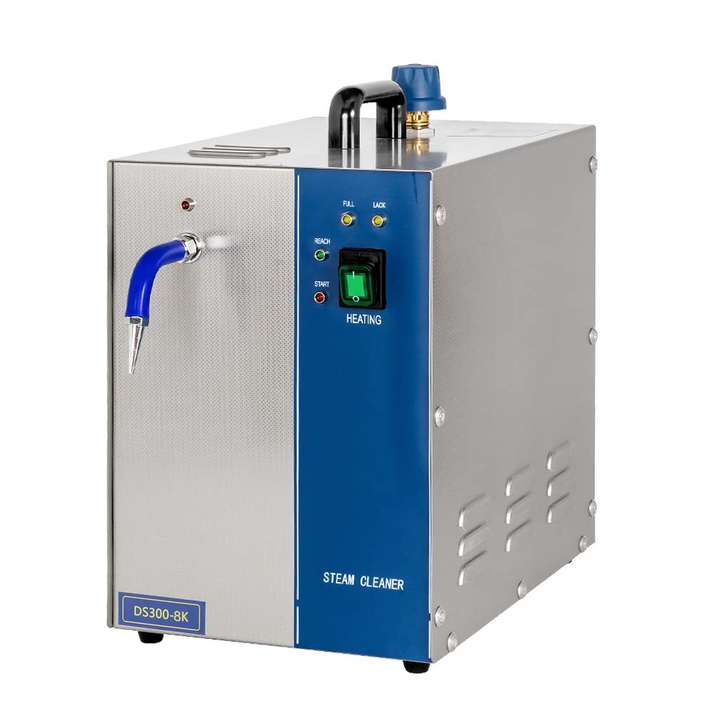 Stainless Commercial Jewelry Steam Cleaner Gem Washer Machine Anti-rust 1300W