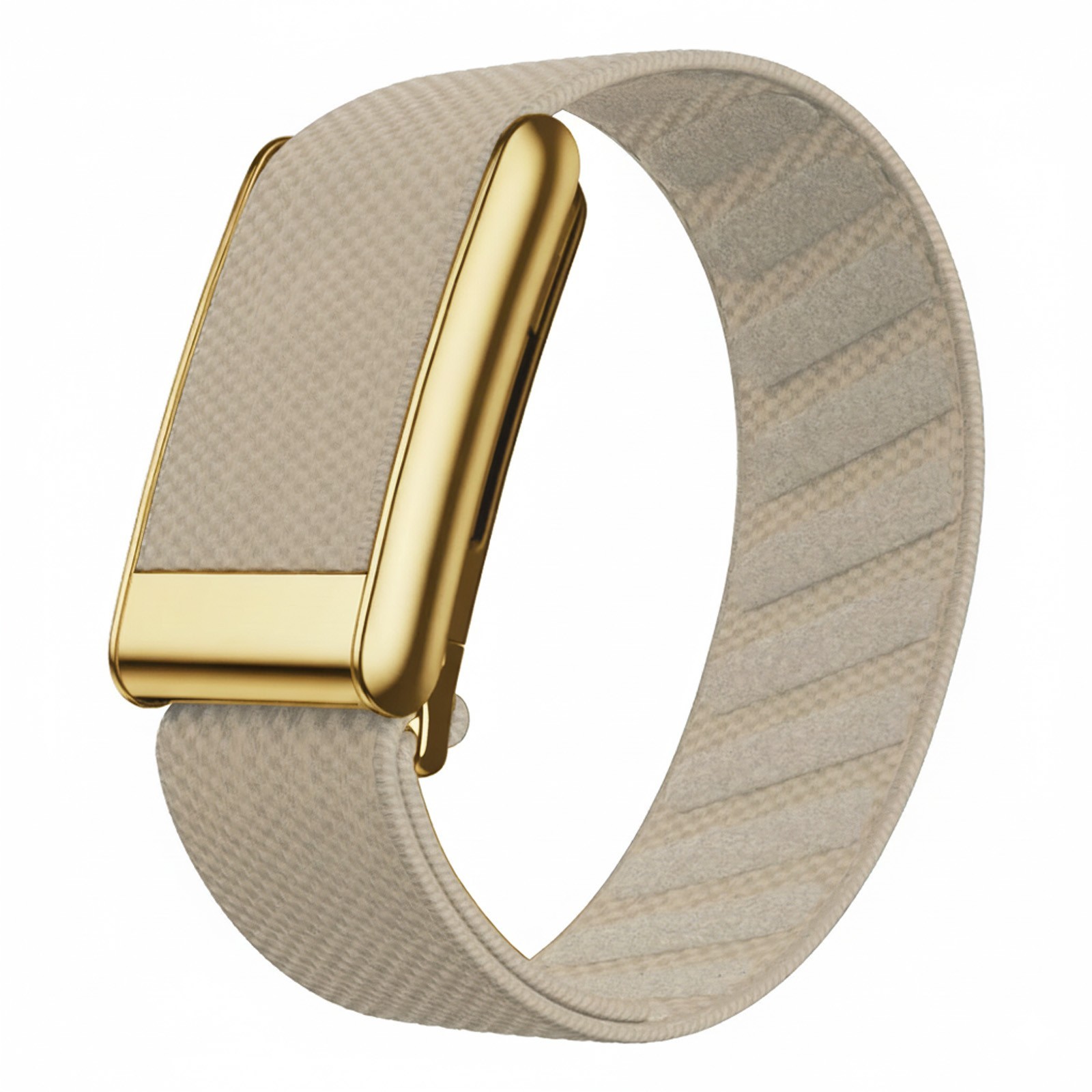 Gold/ Black Metal Band for Whoop 5.0 & MG Strap Replacement Nylon Wristband