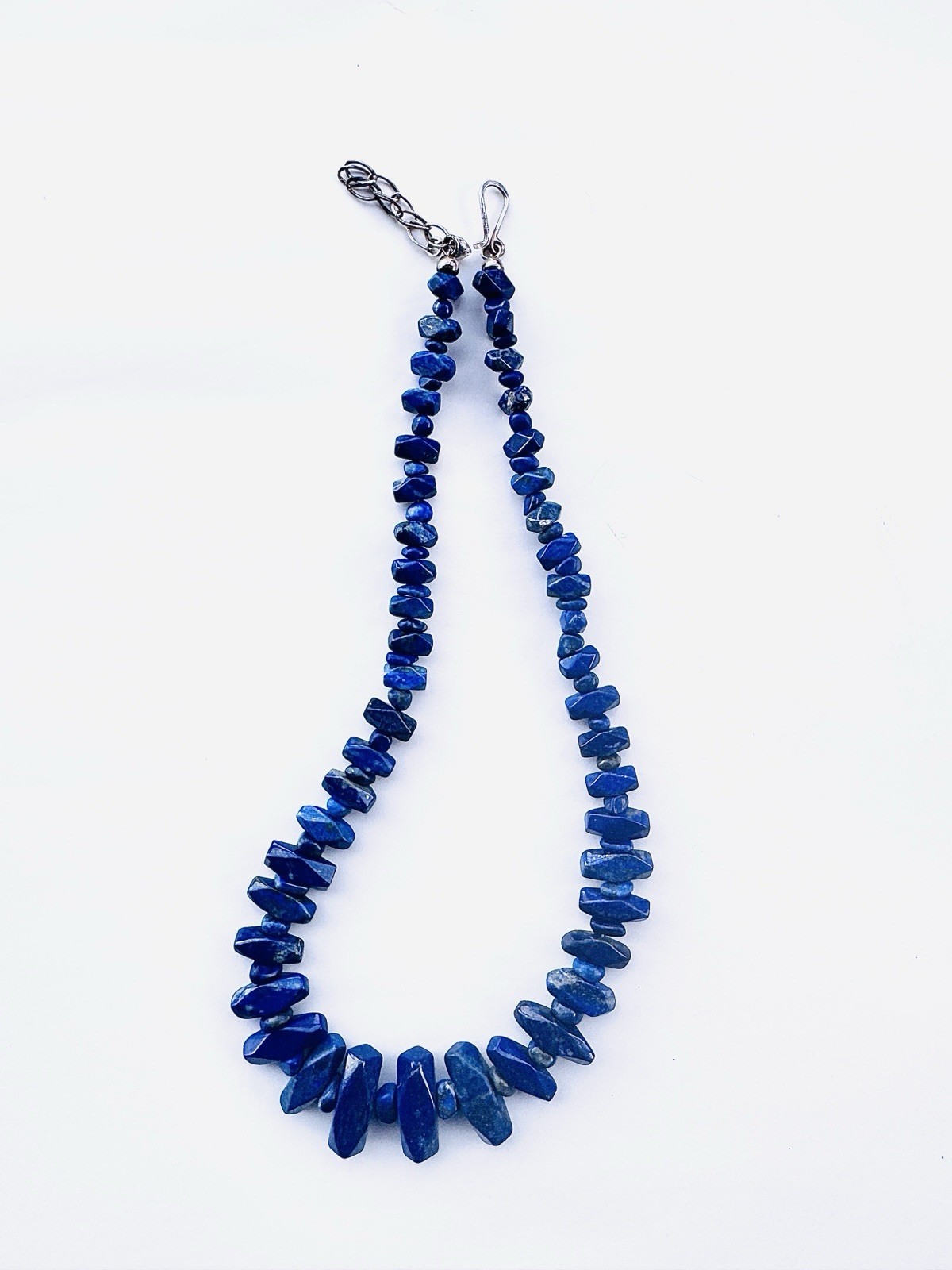 Mine Finds by Jay King Lapis Lazuli Necklace Sterling Silver Statement Gemstone
