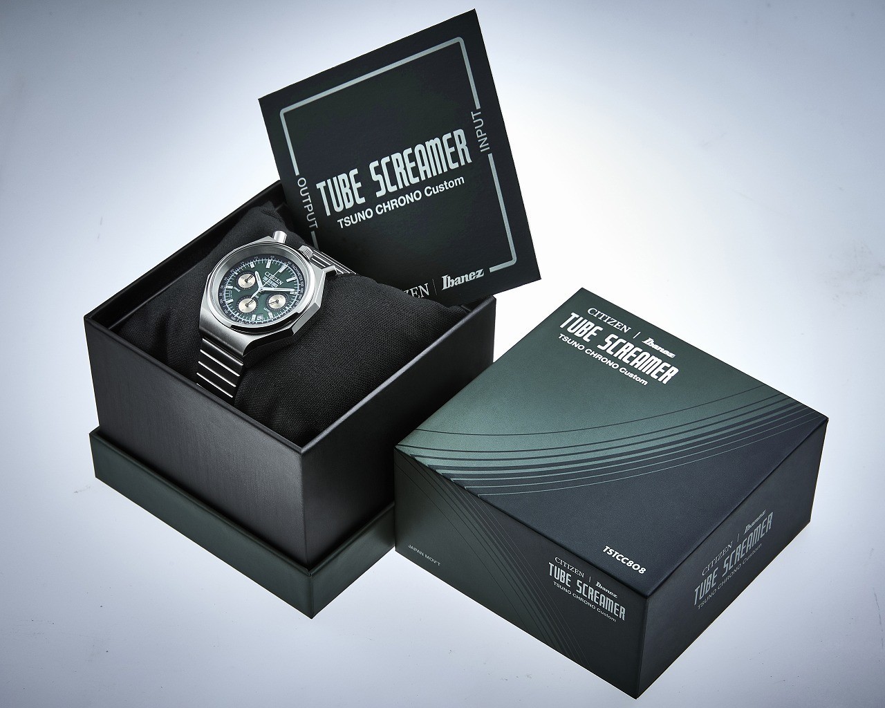CITIZEN Ibanez Tube Screamer Tsuno Chrono Limited 500 Watch TSTCC808 New 2026