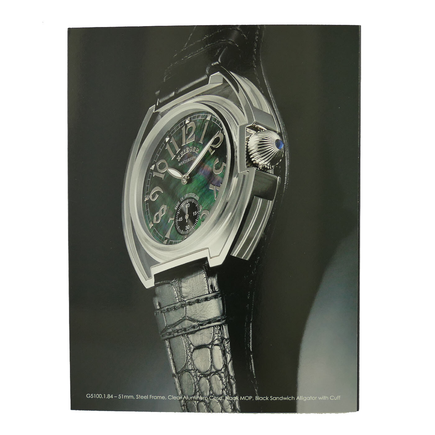KRIEGER CHRONOMETRES SUISSES WATCH COLLECTION 5-FOLD CATALOG