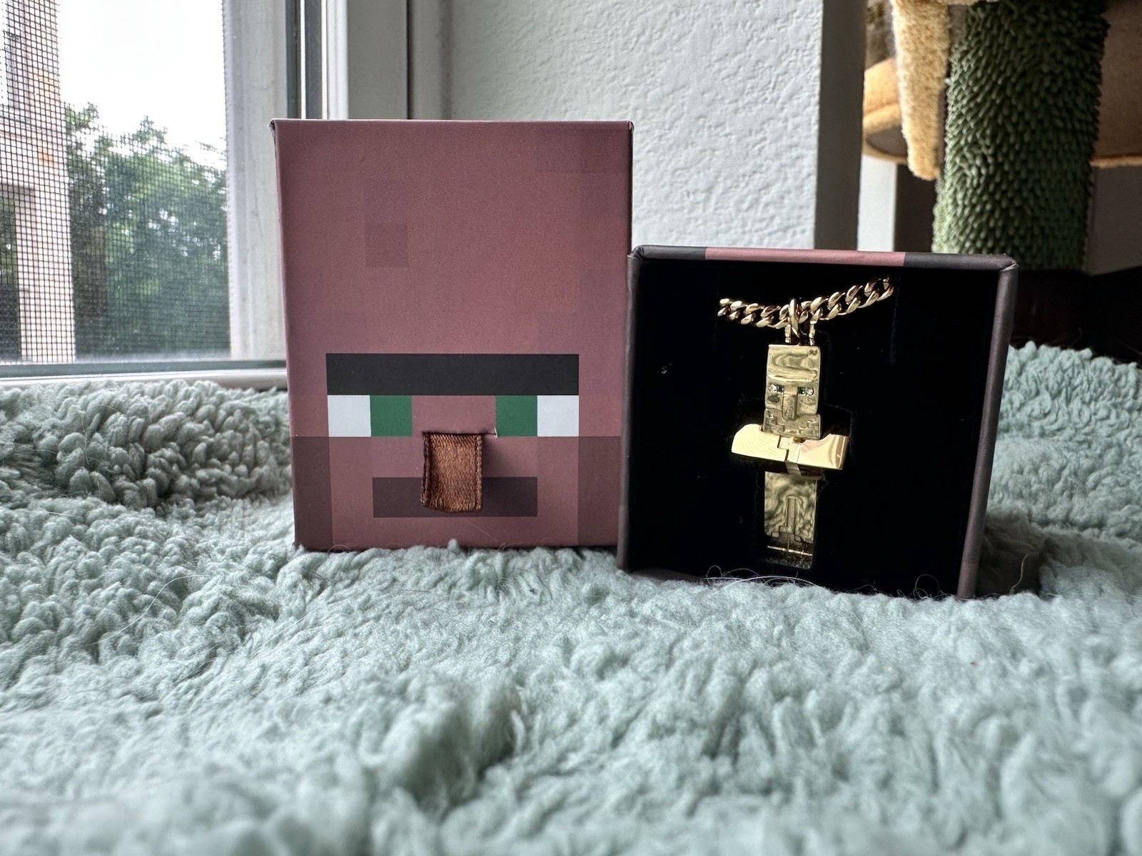 Gold Villiager Pendant Cool Shirtz X Minecraft