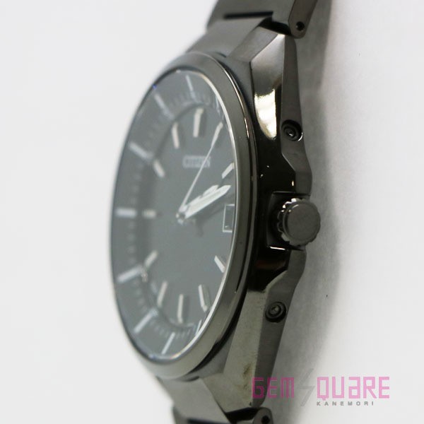 CITIZEN Attesa Solar Radio Watch Titanium Black CB3015 53E
