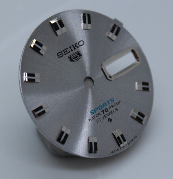 Vintage Seiko Rally Silver Dial 6119-7170 6119-7173 Diver Sport Diver 5 Proof