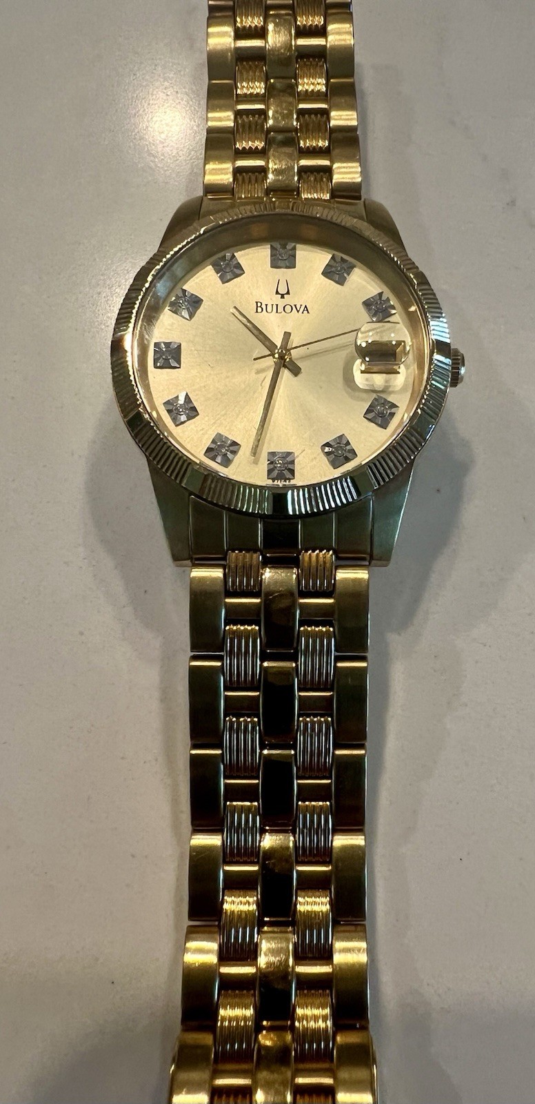 Nice 2006 Bulova Unisex Date Watch