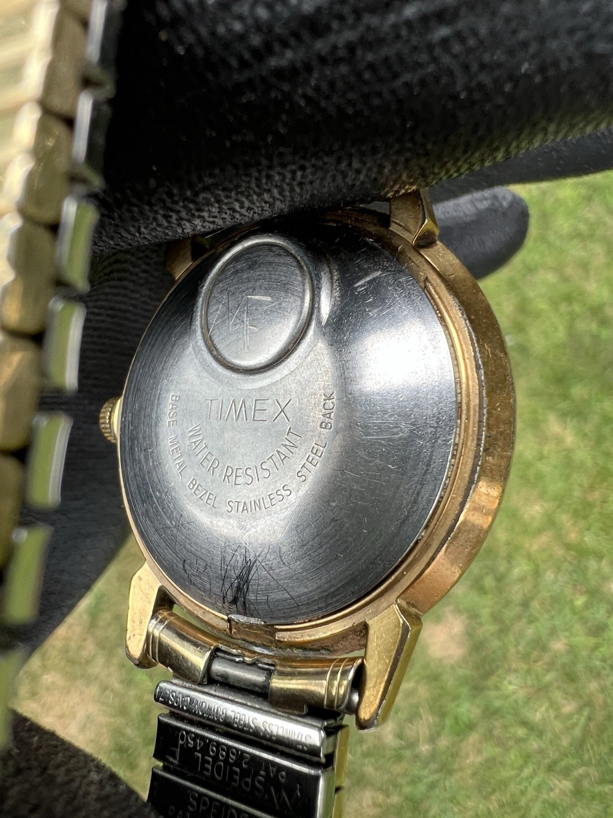 Vintage Timex Dynabeat Electric Expansion Bracelet Men’s Watch – Needs Battery