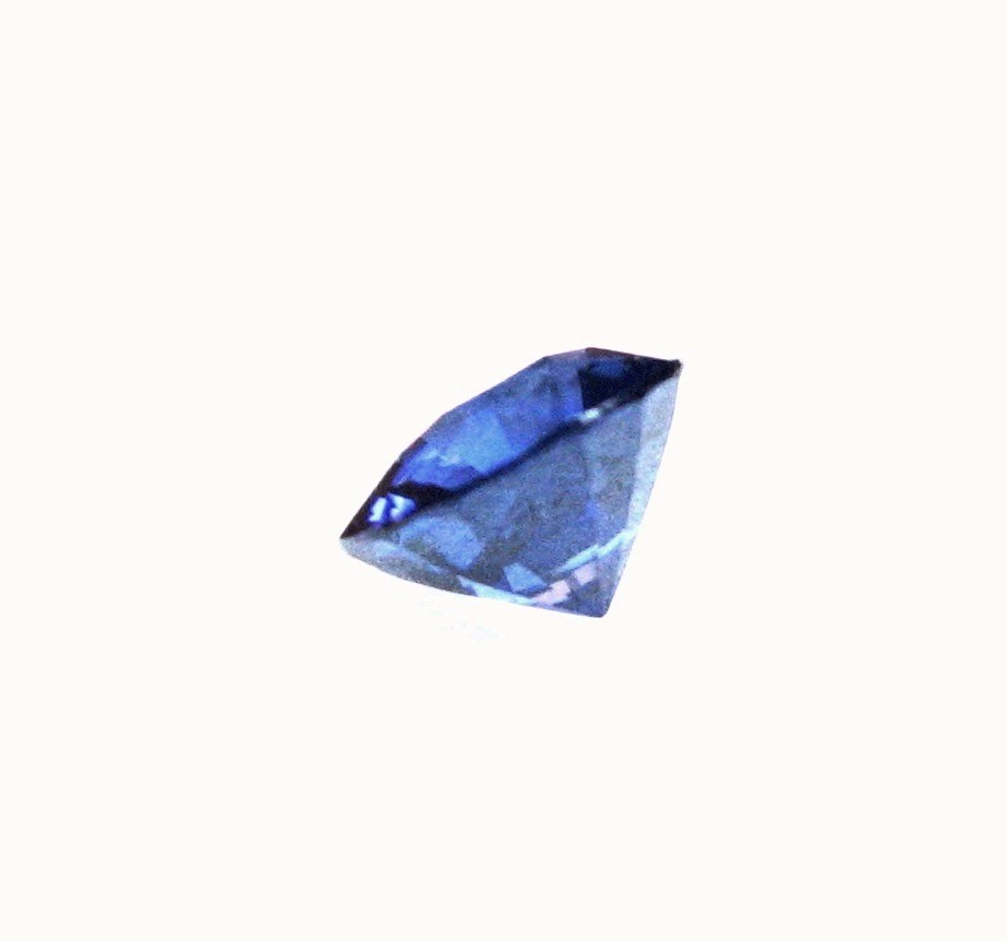 Authentic Natural Fine Gem Round Blue Sapphire 5.6×3.6 MM, 0.82 Carat- RARE