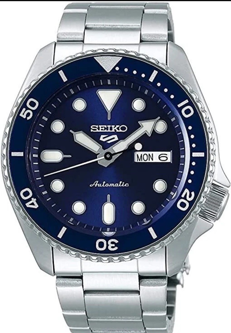 Seiko 5 Sports Automatic Blue Dial Men’s Watch SRPD51