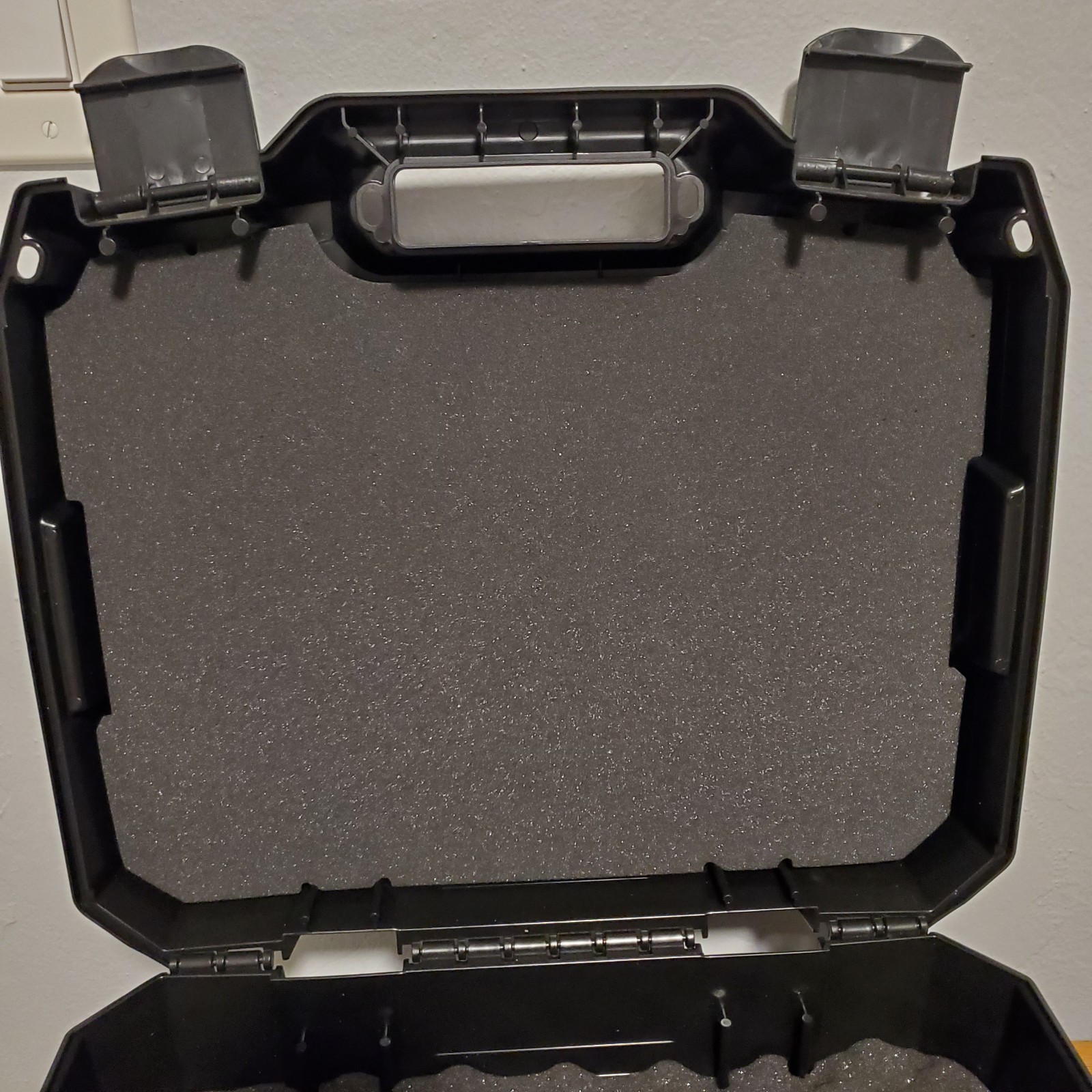 Case Club 42 Watch Carry Case Black No Foam for Watches Hard Travel Storage