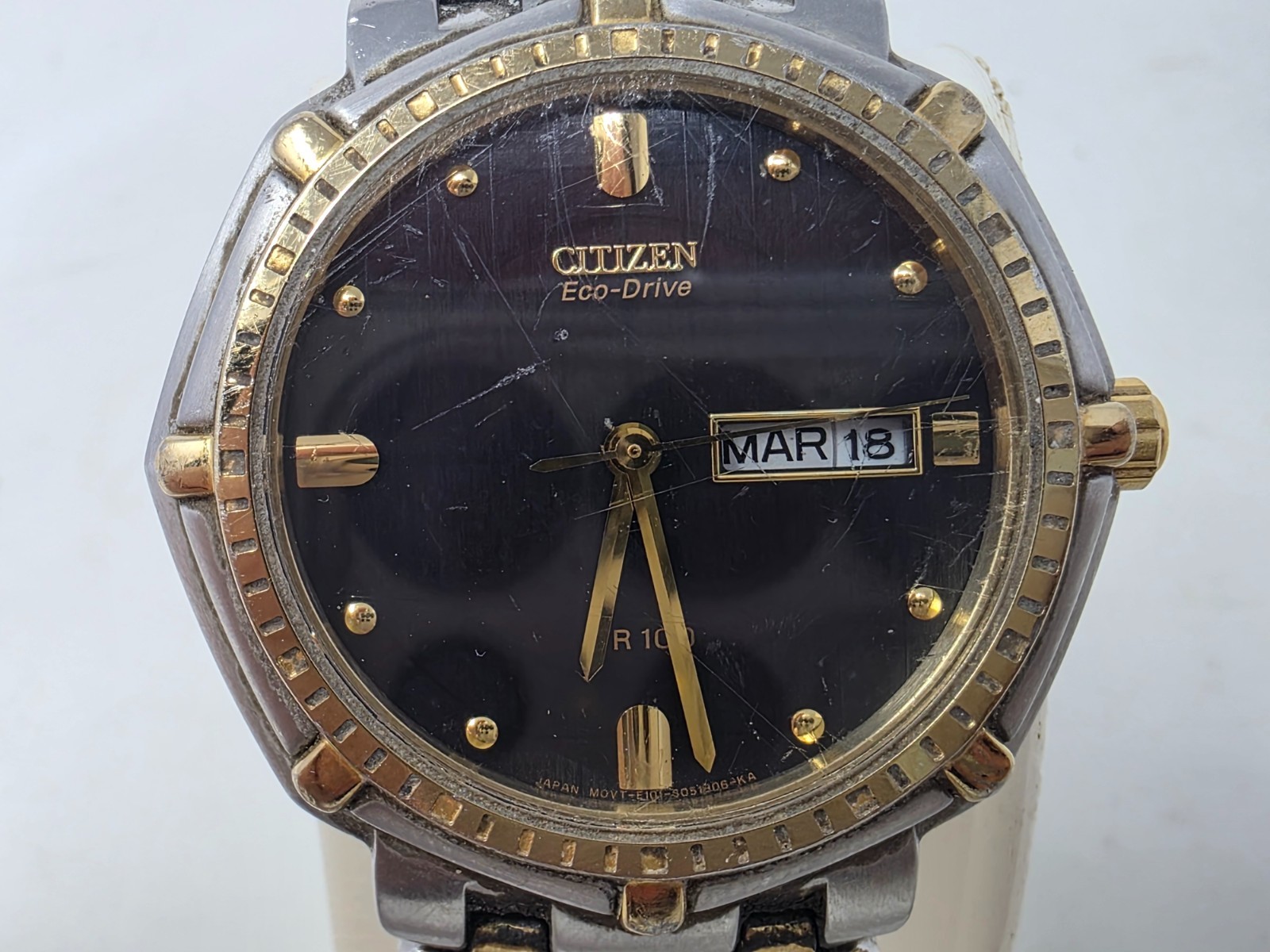 Citizen Eco-Drive 2 Tone Watch E101-S030528