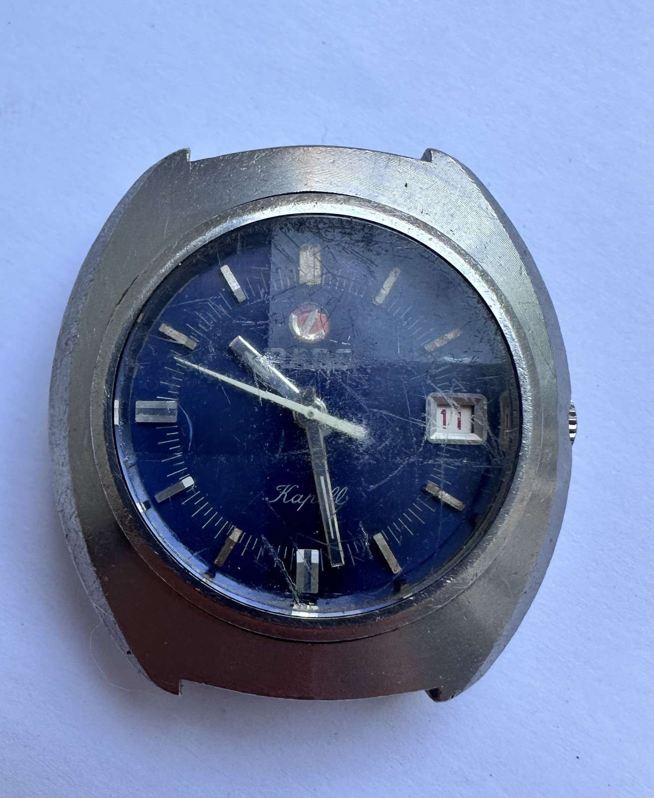 Vintage RADO Kapell Cal.2824 25 jewels Blue Dial Automatic Men’s Watch