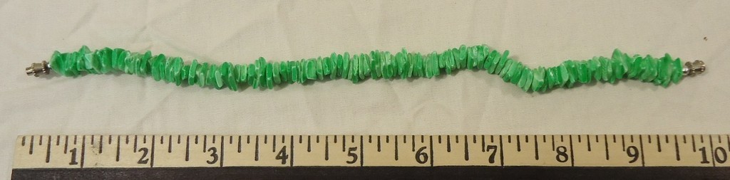 Shell Bracelet Barrel Clasp 10 in Classic