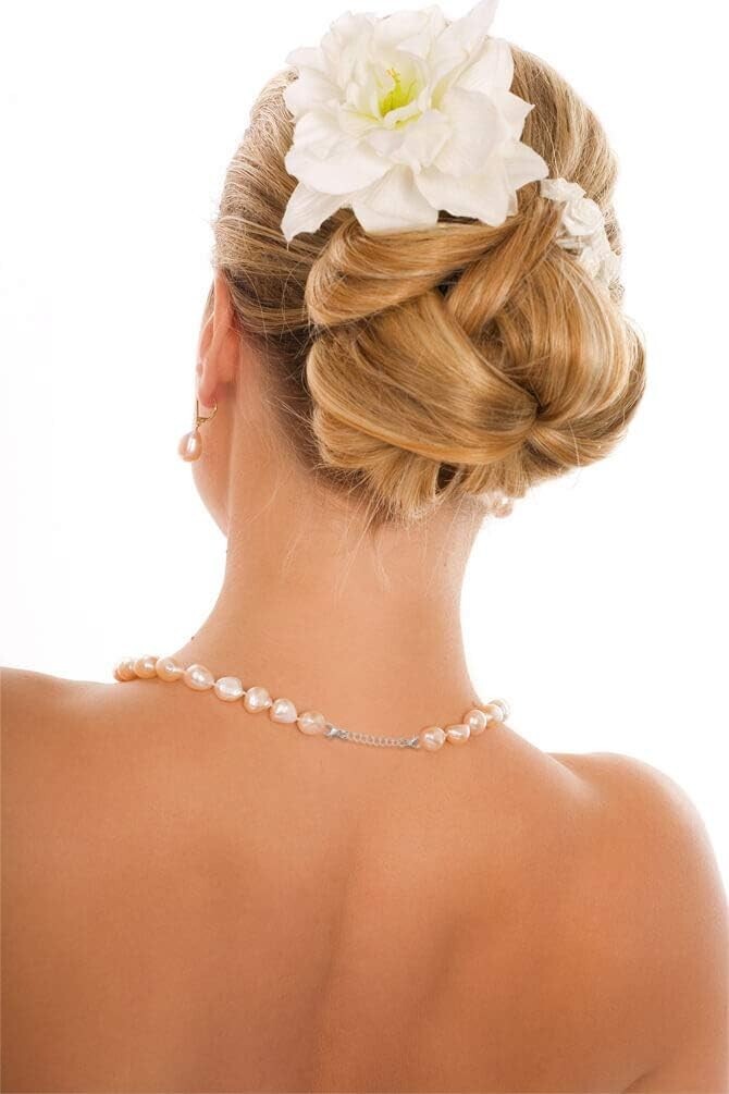 ❤ 1-34 Inches Silver Plated Double Clasps Chain Extender/Extension Necklace UK❤