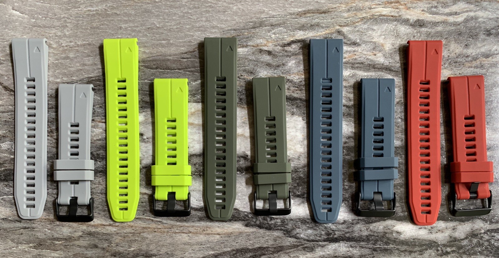 Garmin Fenix 6/7 (22mm) Quick Release Silicone Watch Strap (Choose Color)