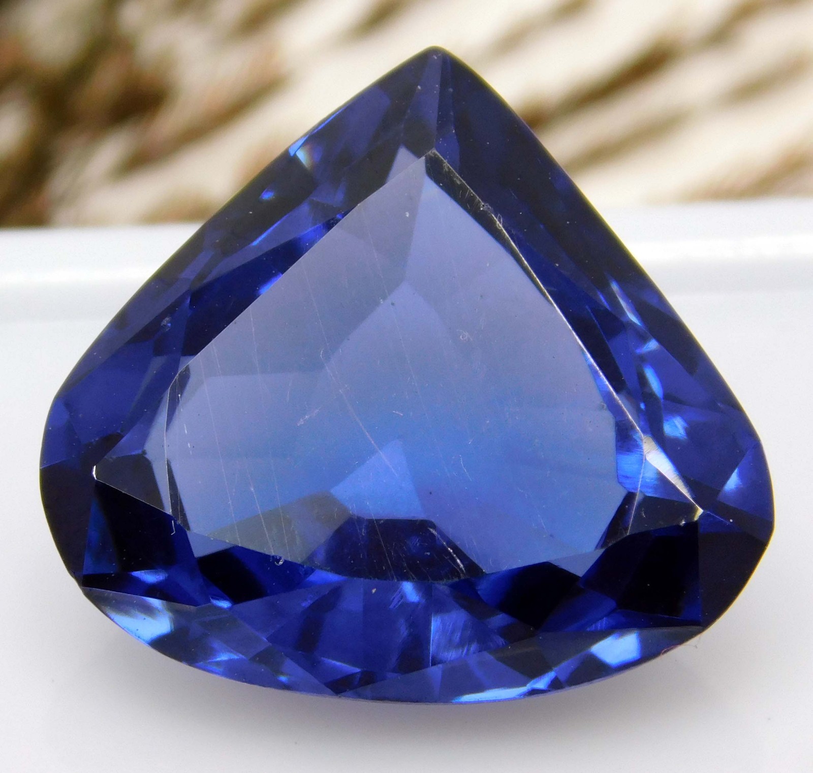 Top Quality 14.85 Ct Natural Blue Spinel – Pear Cut Certified Loose Gemstone
