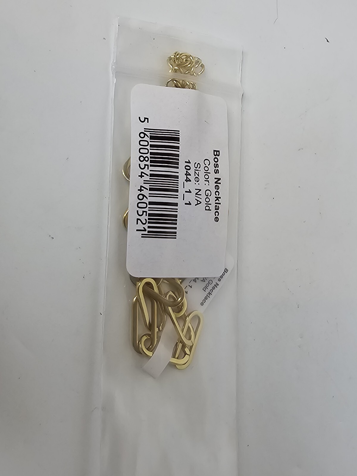 Hey Harper Gold Plated Paper Clip Chain Necklace Women’s 41cm-46cm