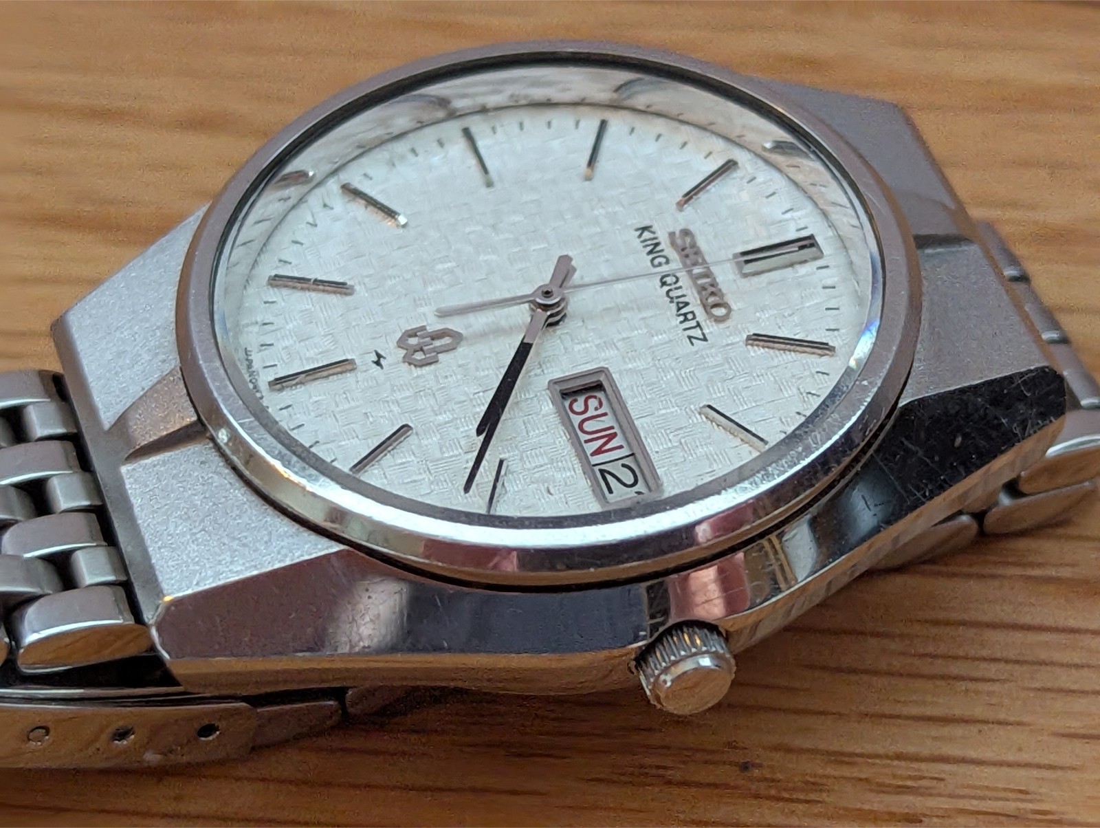 Seiko King Quartz Dress Watch 0853-8035
