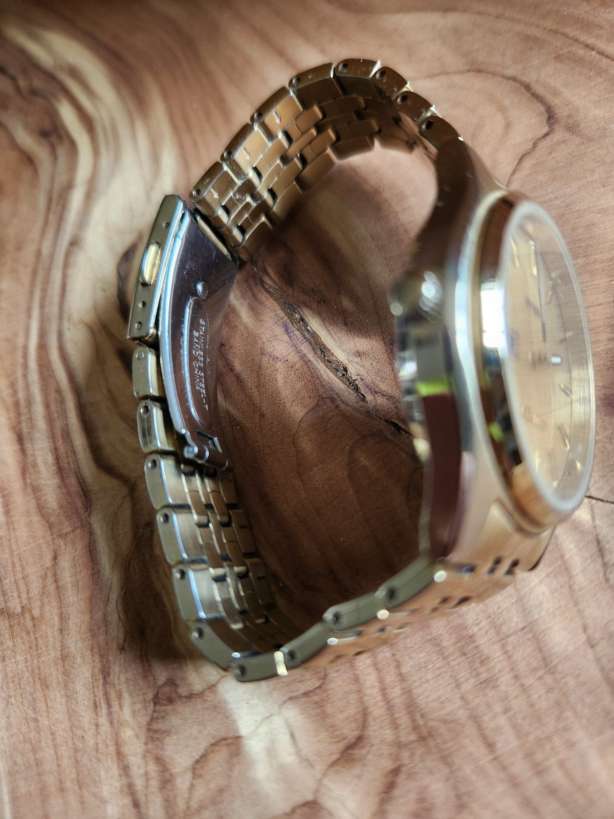 Seiko Solar Men’s Gold Tone Day/Date V158 0AA0 Working Charges